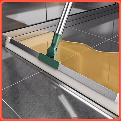 Silicone Broom, Wiper,  Squeegee Window WasheMultifunctional Household Home Floor,  Glass Scraper,  Hand-push Mirror Cleaning