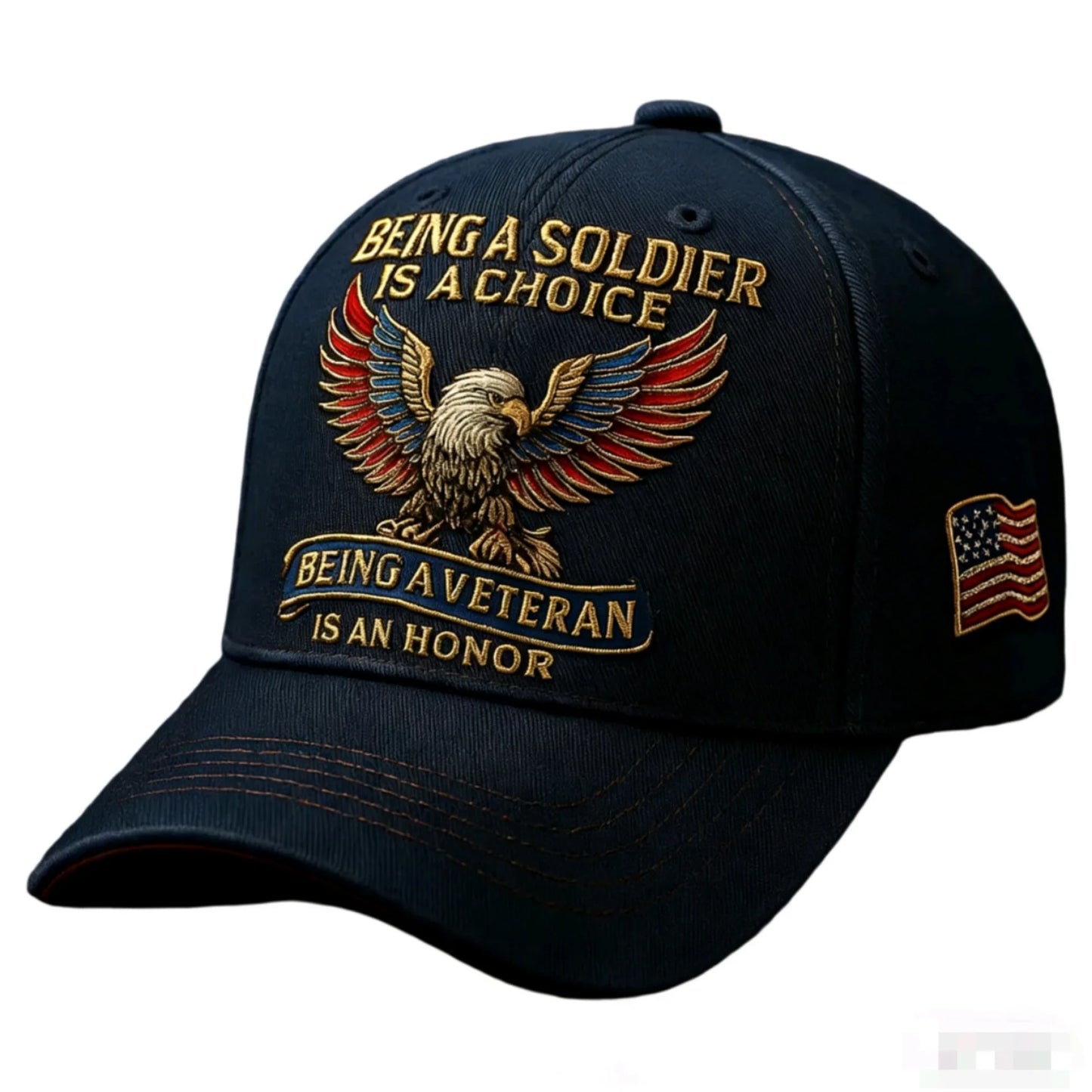 USA 250th Anniversary Hat Patriotic Baseball Cap for VETERANS,  Eagle Flag Embroidered  For Men /Women 250 th Year Anniversary Caps
