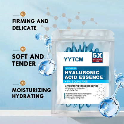 Hyaluronic acid for deep moisturizing capsule essence, deep moisturizing and brightening skin essence (0.4gx30 capsules)/bag -1 bag.  Beautiful skin for Special Occasions AND Everyday