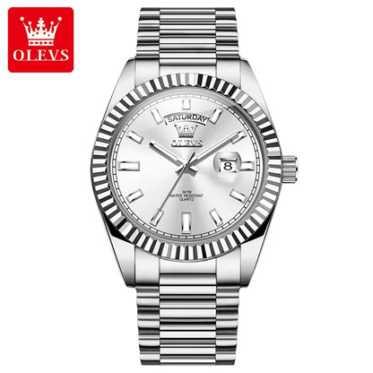 Men's Watch,  Top Brand Luxury Wrist Watch For Men , Fashion Rose Gold,  Stainless Steel,  Waterproof Watch, Day /Date /Quartz Clock.  Good availabilty!!!