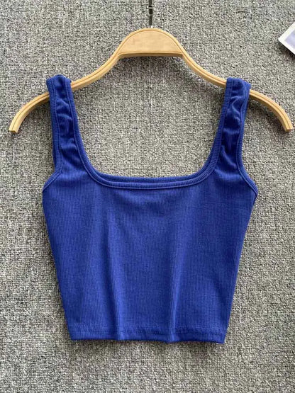 Tank Top  for Womens/Girls Sexy Backless Top Slim Fit TANK Top. T here is a high degree of STRETCH in this TANK Top.  Lots of solid colors to pick from in this sleeveless Tank Top.  Check sizing charts to help you decide how