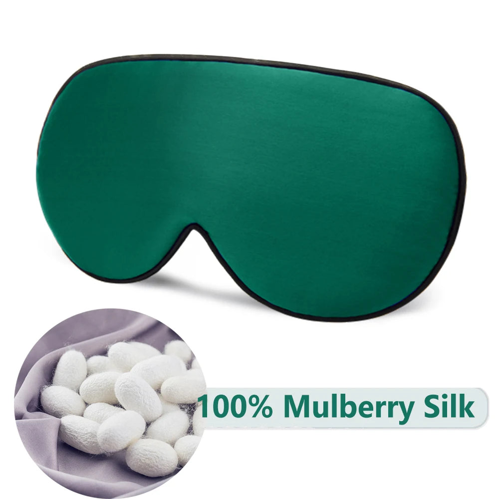 100% Mulberry Silk Sleep Mask For Women /Men.   Soft Eye Patches of  Natural Silk .   Satin Mask, Sleeping Comfort Eye Cover, High End.  BLUE is Least Available..... BLACK is MOST Available.  HURRY for other colors!