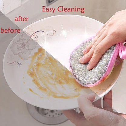 5/10/20Pcs Double Side Dishwashing Sponge and Dish Washing Brush.  Pan,  Pot, Dish Washing  Sponges for Household Cleaning.