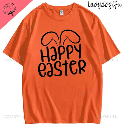 Bunny with Sunglass Unisex Retro Aesthetic T-shirt Funny. Happy Easter Bunny,  Cotton Tshirt, Ears  and Cute Rabbit