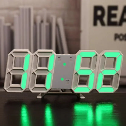 FUN Digital Wall Clock for Kitchen or Office.   Desk,  Electronic Alarm,   Modern Home Decoration for Bedroom Decor Interior Led Table Clocks Living Room