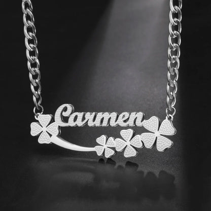 Sipuris Custom Name Necklace For Women Golden Choker Stainless Steel Personalized Corrosion Process Jewelry Wedding Gifts
