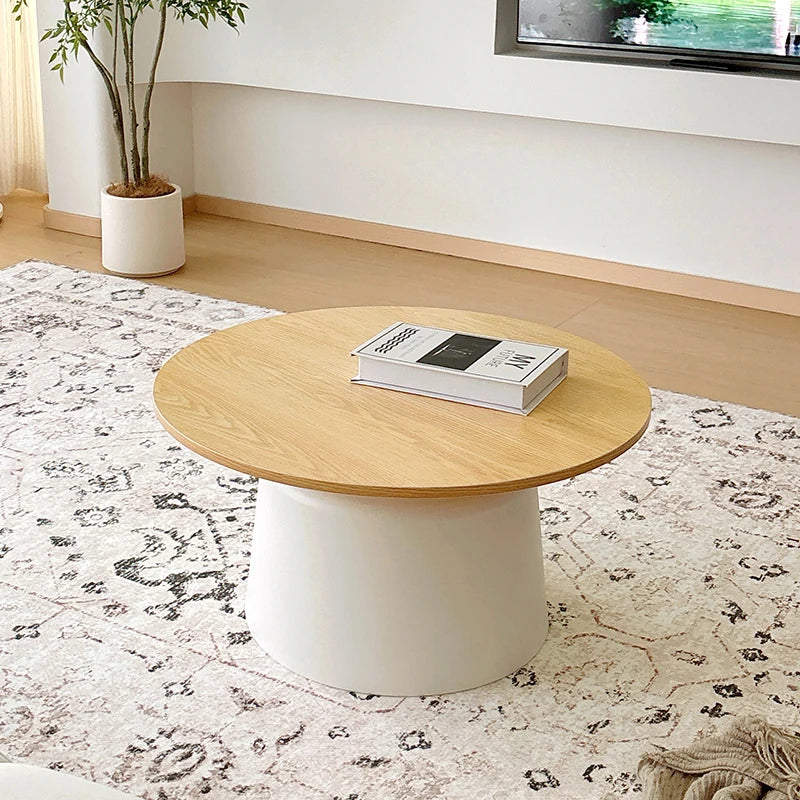 Luxury Simple Coffee Table Nordic Vintage Premium Aesthetic Side Table Creative Storage Table, Living Room Furniture