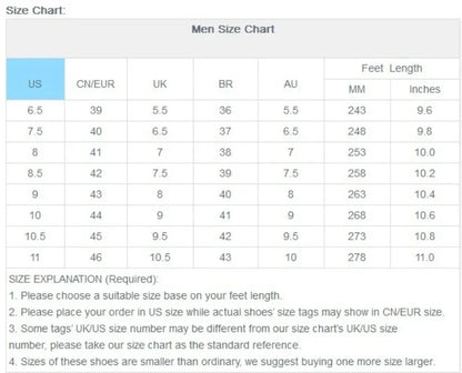 Comfortable And Lightweight Mens Sneakers.