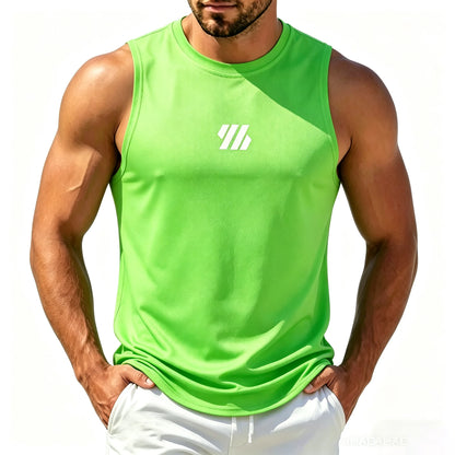 Men's Casual Fitness Tank Top. .  Sportswear Sleeveless Shirt. Mesh Breathable Tops.  Sports Vest Undershirt Mens sizing has to go UP 2 (TWO) SIZES for USA and EURO  SIZING.  NO RED Available!!!!