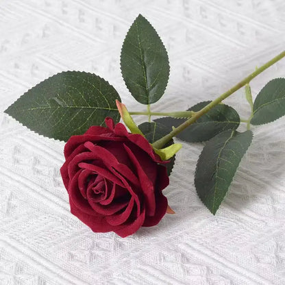 1/5/10/20pcs Roses Artificial Flowers Rose Flower Branch Artificial Red Roses Realistic Fake Rose for ANY SPECIAL OCCASION including PATRIOTIC, Home Decor