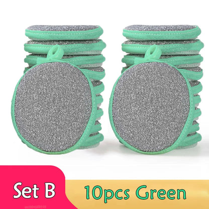 5/10/20Pcs Double Side Dishwashing Sponge and Dish Washing Brush.  Pan,  Pot, Dish Washing  Sponges for Household Cleaning.