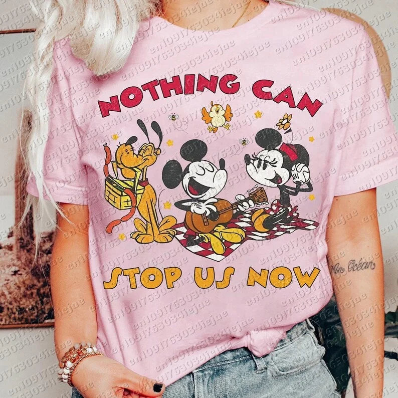 2026 Mickey and Friends Magical Cotton Shirts, Happiest Place on Earth Tee, Magical Castle Mouse Shirt, Family Vacation Shirt