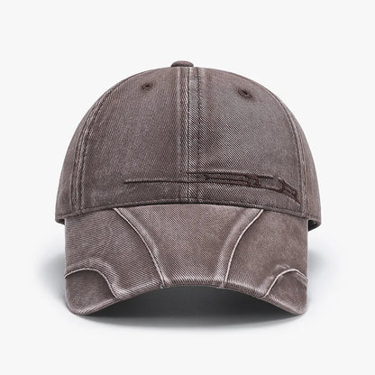 Trendy and cool personalized plain denim baseball cap, unisex, distressed washed sun hat, soft-top hat.  ONLY LT. BLUE is gone.  All others are good to GO.  My favorite solid color cap!!! Great Detail.
