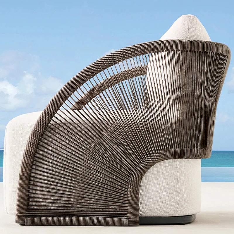 Outdoor PE Wicker Furniture Rope Woven Sofa Waterproof Aluminum Frame Rattan Wicker Hotel Patio Garden Set. Please don't wait if you want this set!!!