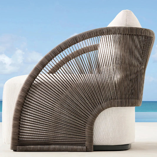 Outdoor PE Wicker Furniture Rope Woven Sofa Waterproof Aluminum Frame Rattan Wicker Hotel Patio Garden Set. Please don't wait if you want this set!!!