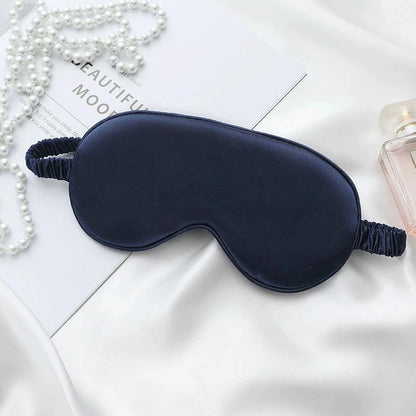 Soft Silk Sleep Mask  for Eye  Cover.  100% Blackout, Zero Eye Pressure, Blindfold with Adjustable Strap, Travel Eye Covers.  BLUE and BLACK are gone.  PINK has he most availability