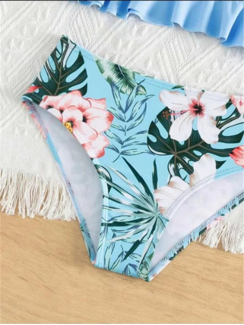 Family Matching Swimwear Sets, Mother/ Daughter, Father/ Son Swimwear Trunks, Family Clothes
