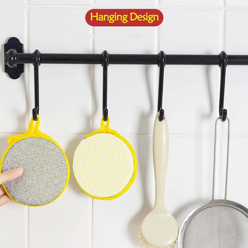 5/10/20Pcs Double Side Dishwashing Sponge and Dish Washing Brush.  Pan,  Pot, Dish Washing  Sponges for Household Cleaning.