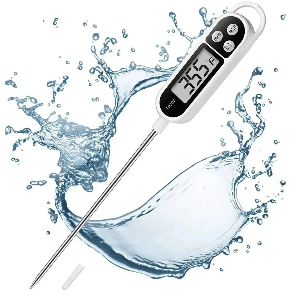 Food Thermometer TP300 Digital for Kitchen .Wateror Oil Thermometer for Meat Cooking Food Probe BBQ Electronic Oven Kitchen Tools