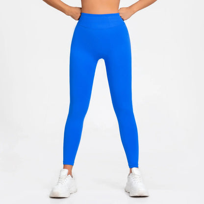 NCLAGEN Seamless Leggings Sports Women Gym Wear Clothes Outfit Yoga Pants Squat Proof Fitness Running Scrunch Bum Tights