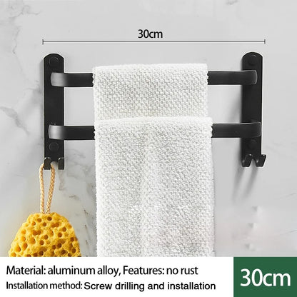 Single-layer/Double-layer/Triple-layer Towel Holder, Towel Storage,  Towel Rack  for Bathroom/Kitchen. Multi-layer Wall-mounted Towel Rack