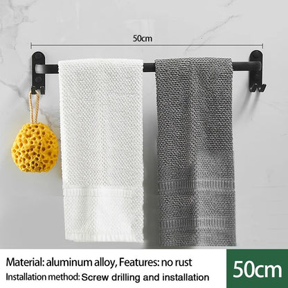 Single-layer/Double-layer/Triple-layer Towel Holder, Towel Storage,  Towel Rack  for Bathroom/Kitchen. Multi-layer Wall-mounted Towel Rack