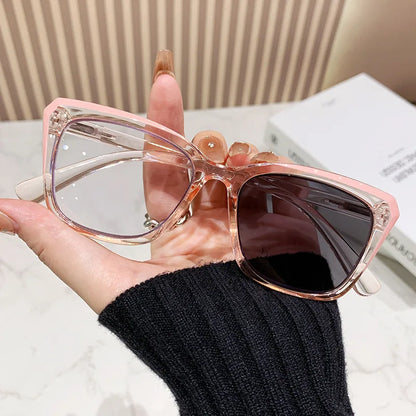Multi Focus+photochromic Reading Glasses Anti Blue Light Glasses for Both Near and Far.  Use More Suitable for Women Glasses