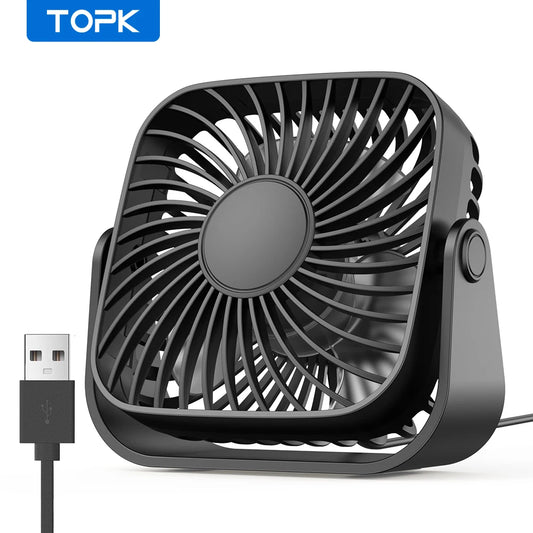 4" USB Mini Portable Fan for Camping, 3 Speed,  Quiet Desk,  Table,  Personal Fan, 360°Adjustment Standing Fans for Room, .  WHITE Color is too low to order.  FOUR Other colors are Good!!!