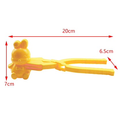 1Pc Duck Rice Mold DIY Snowball Maker Rice Ball Mold With Handle Winter Snow Toys Cute Animal Rice Shaper For Kids And Adults