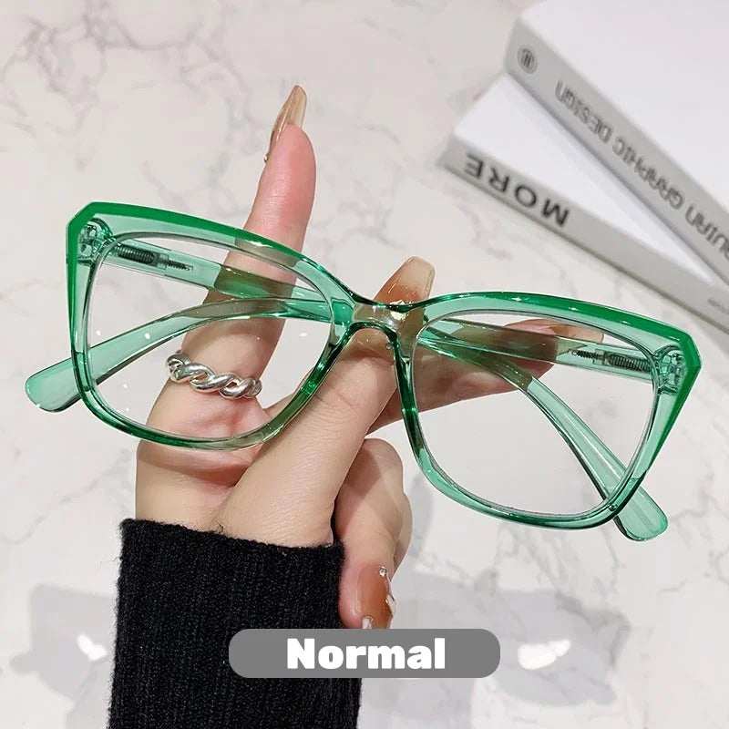 Transparent Frame, Photochromic, Multifocal Reading Glasses for Women/ Men,  Fashion Progressive,  Anti - Blue Light,  Presbyopia READERS.  THESE GLasses are LOADED with choices and features.