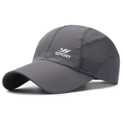 Stay Protected in Style: UV Protection Baseball Cap with Quick-Drying Soft Top, Breathable Strapback for OUTDOORS.  BLACK is ONLY available color.