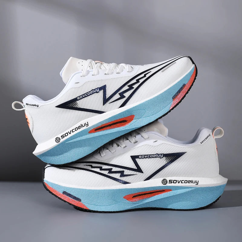 New Four-Seasons,  Versatile,  Non-Slip,  Shock-Absorbing Technology,  Carbon Plate Sports,  Casual Shoes Running , Fitness  Unisex.  Great availability except for WHITE with BLUE Sole, sizes 44 and 4.  These 2 sizes with WHI