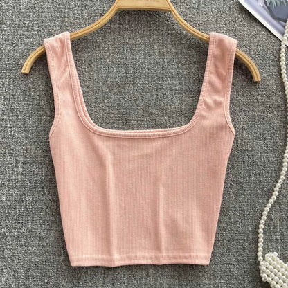 Tank Top  for Womens/Girls Sexy Backless Top Slim Fit TANK Top. T here is a high degree of STRETCH in this TANK Top.  Lots of solid colors to pick from in this sleeveless Tank Top.  Check sizing charts to help you decide how