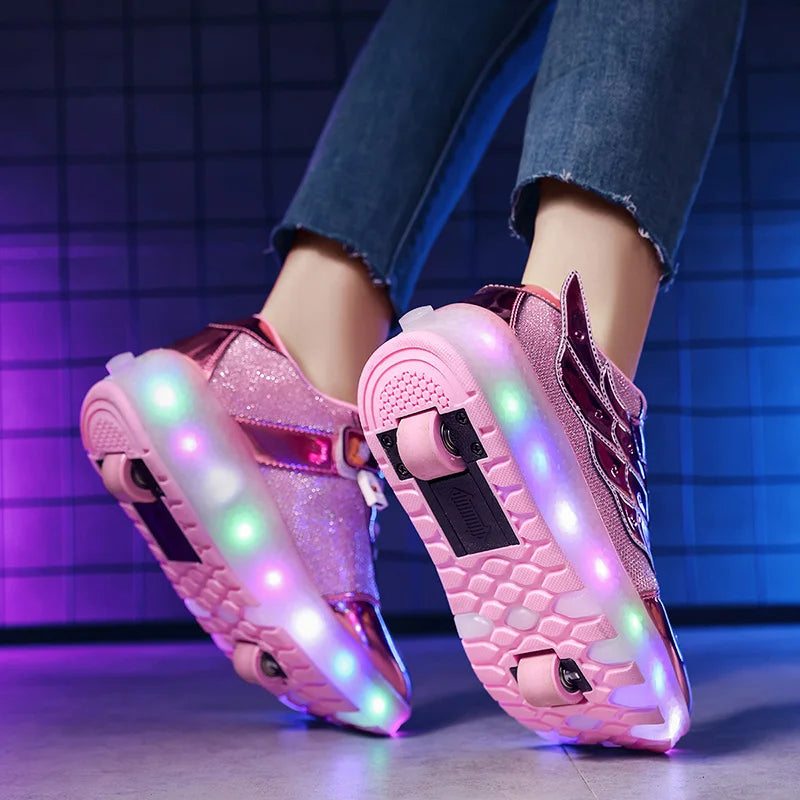 Sneakers,  Roller Shoes,  Outdoor Skates,  Dual-Use Children /Girls/ Boys/ Adult Men/ Women, Unisex Roller Skates