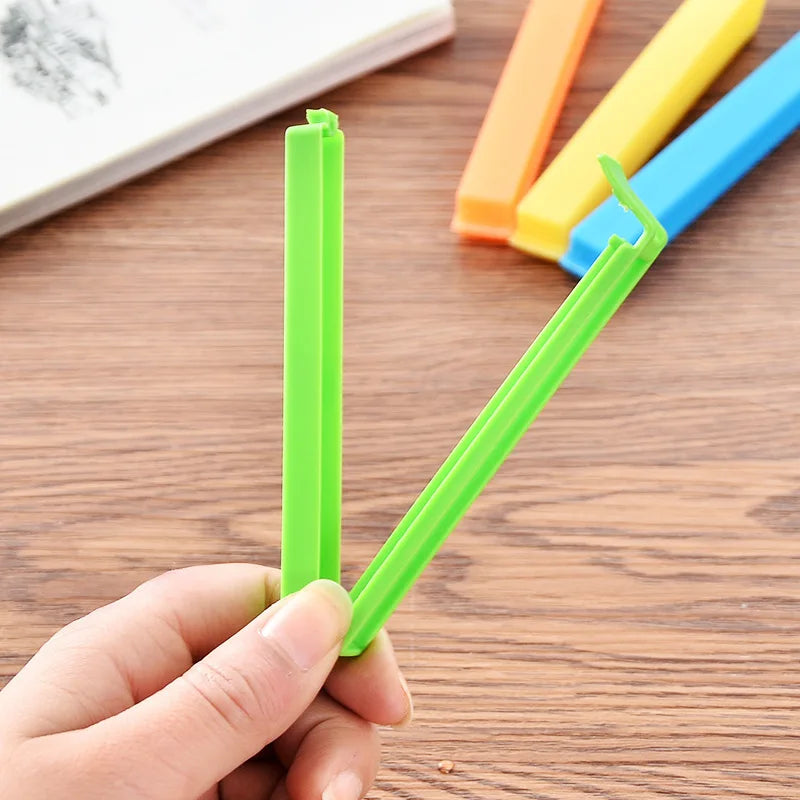 5-30pcs Colorful Sealing Clips.  Moisture-Proof,  Fresh-Keeping Snack Bag SealClamp s for any Bags (Reusable Kitchen Accessory)