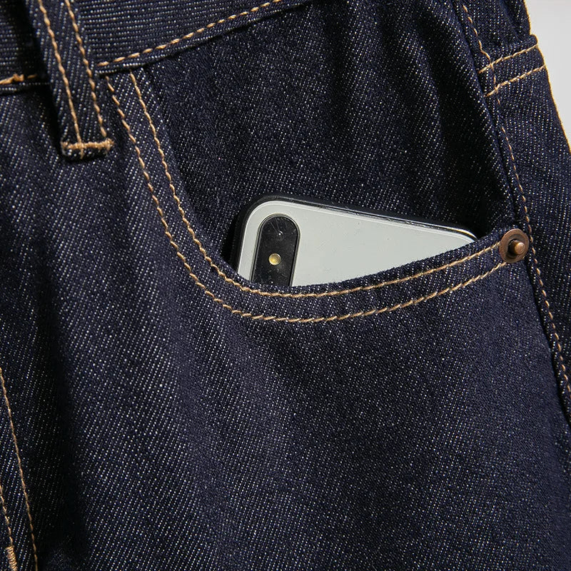 Loose, Wide Leg American Style Denim Jeans  for Womens/Girls High Waist,  Straight Leg Pants.   Comfortable,  Casual Spring Fashion PLUSE Sizes