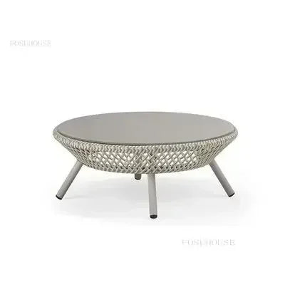 Luxury Rattan Outdoor Garden Sofa/Chair for Courtyard.  Backrest Armchair Sofa Leisure  Rattan Single Sofa /Chair.