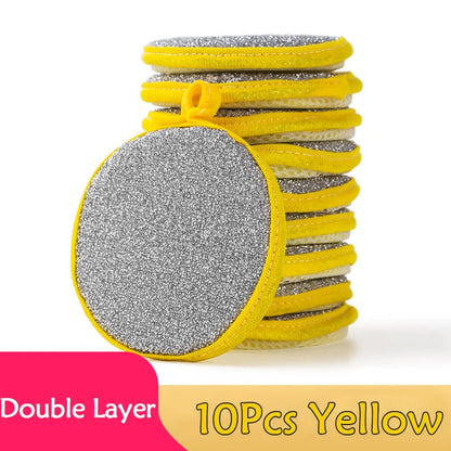 5/10/20Pcs Double Side Dishwashing Sponge and Dish Washing Brush.  Pan,  Pot, Dish Washing  Sponges for Household Cleaning.