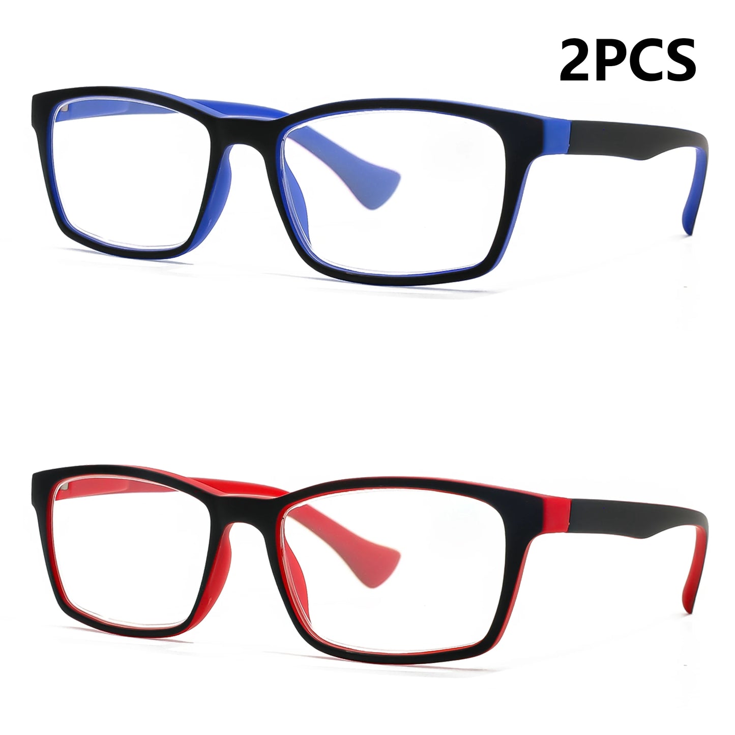 2PCS Reading Glasses For Men And Women.   Spring Hinge Eyeglasses with Blue Light Blocking.   Eyewear HD Lenses Comfortable.  For Reading Glasses only the 250 is  gone.  EVERY OTHER NUMBER is VERY Available.