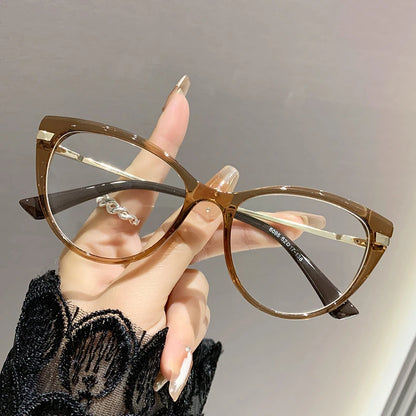.  -0 -0.5 -0.75 Photosensitive Myopia Glasses Cat Eye Anti Blue Light/myopia Glasses Flat Metal Eyeglass Frame for Myopia Glasses. If Color/RX choices are missing, maybe you can just find a different color than your FAV.  Th