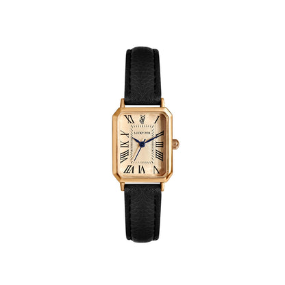 Fashion Retro Digital Dial Casual Watches Square face,  Leather Strap,  Fashionable Clock Quartz Wristwatch for Women Gift,
