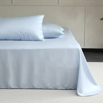 100% Mulberry Silk 4/6pcs Bed Sheet Set, Luxury Silk Fitted Sheet Flat Sheet Pillowcase, Washable Soft