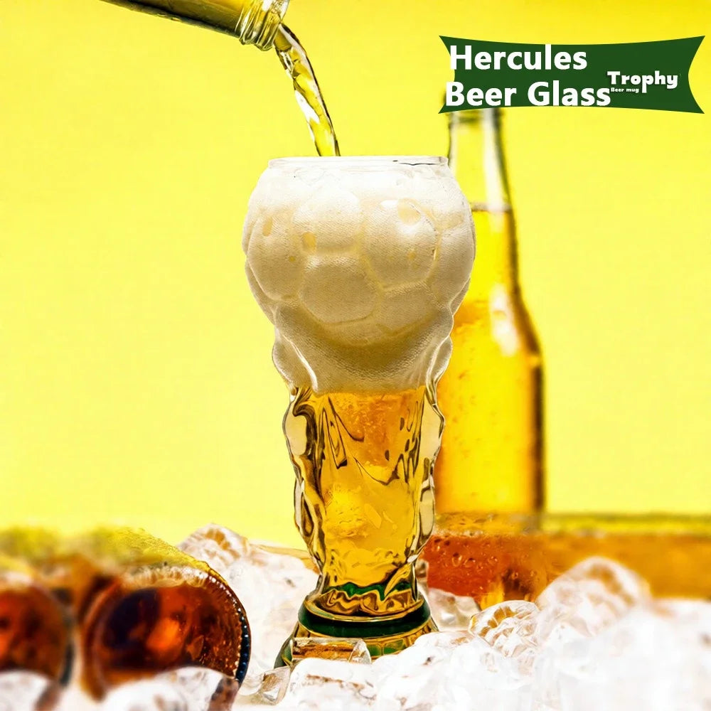 Glass Cup,  Beer Mug with  Unique Design and of  Premium Quality Material.  Perfect for Picnics, Barbecues, and Family Gatherings