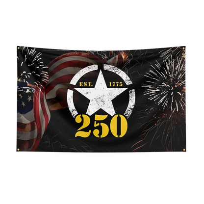 USA 250th Anniversary 1776 -2026 Semiquincentennial Flag,  Memorial DAY, Independence Day Flag, 250 Years US Birthday Outdoor Flag