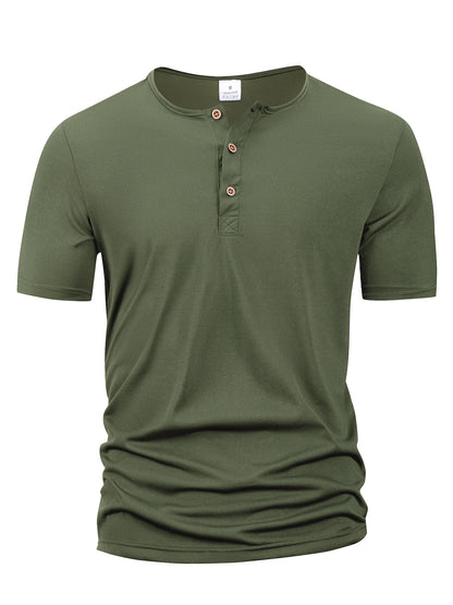 Mens Henley T-shirts,  Buttons,  Slim, Casual, Mens Solid Color,  Short Sleeve Sports T-shirt shirt.  Theres a Lt. Grey thats gone and every other color ha some of mostly everything.