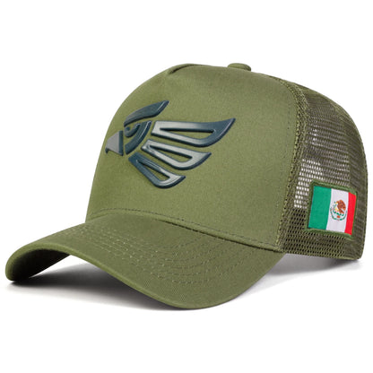 Unisex Mexican Eagle Label Baseball   Casual Cap for Spring and Summer, Outdoor Sunscreen Hat