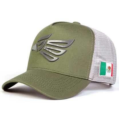 Unisex Mexican Eagle Label Baseball   Casual Cap for Spring and Summer, Outdoor Sunscreen Hat