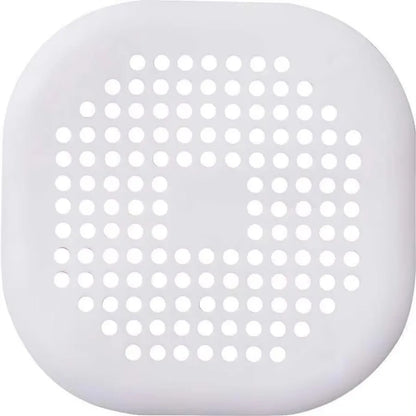 Square Silicone Drain Cover, Bathroom Drain Hair Filter, Drainage Cover.