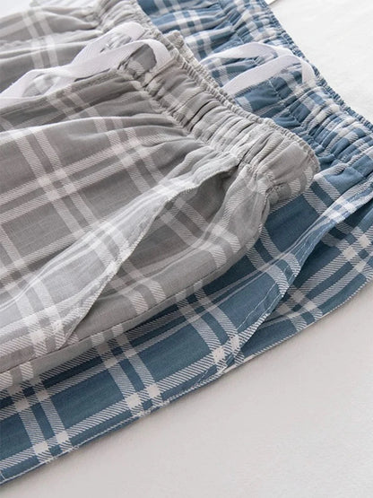 Men's Pajama Pants, Spring and Autumn Thin Trousers for Casual Summer. Large Sizes and Loose for Home or Outside