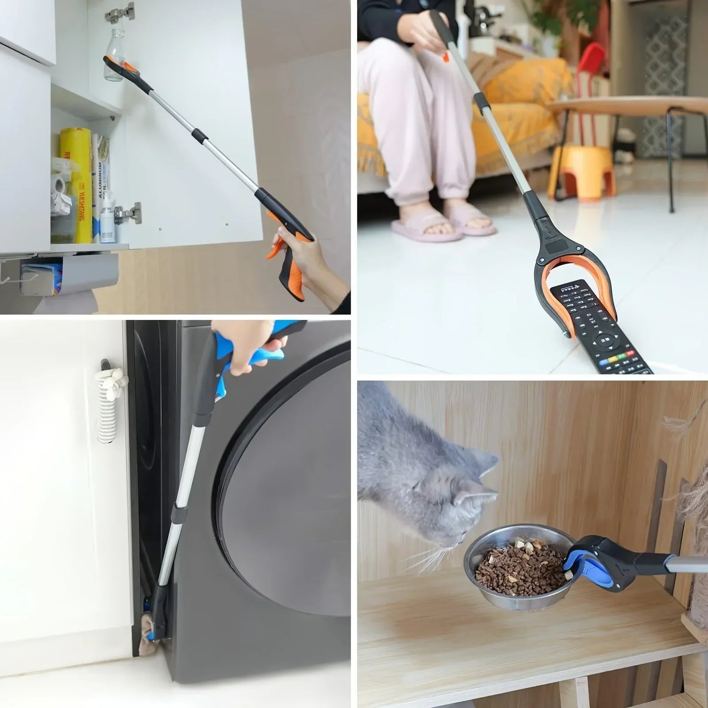 Garbage Picker Gripper With 360 ° Rotating Clip, 32 Inch Lightweight, Heavy-Duty Gripper, Grabbing Tool
